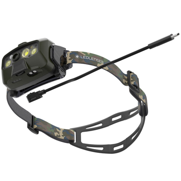 Ledlenser HF8R Core RGB Camo MultiColour Rechargeable Head Torch