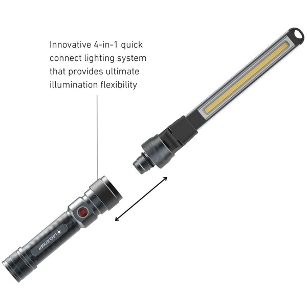 Ledlenser Workers Friend 4 in 1 Led lampe de poche led