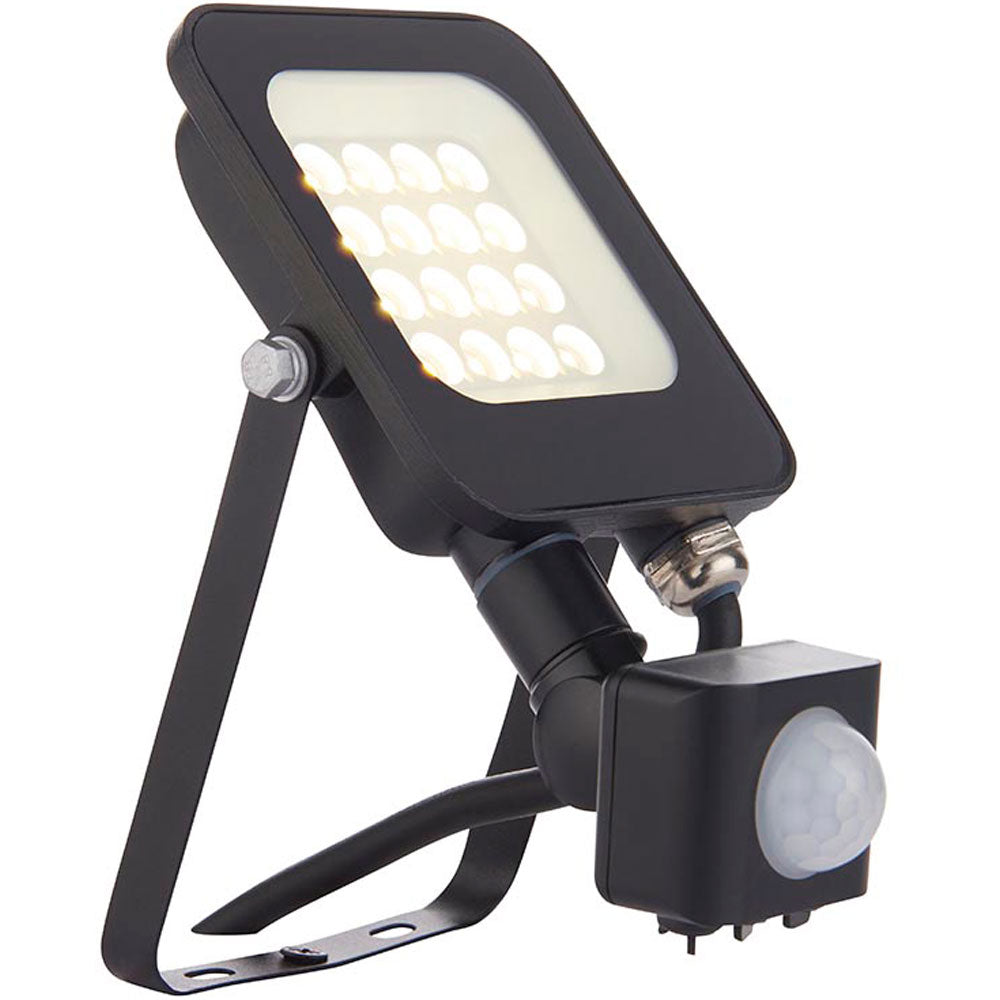 10 Watt Slimline LED Floodlight With PIR (IP65) | Guard 108672