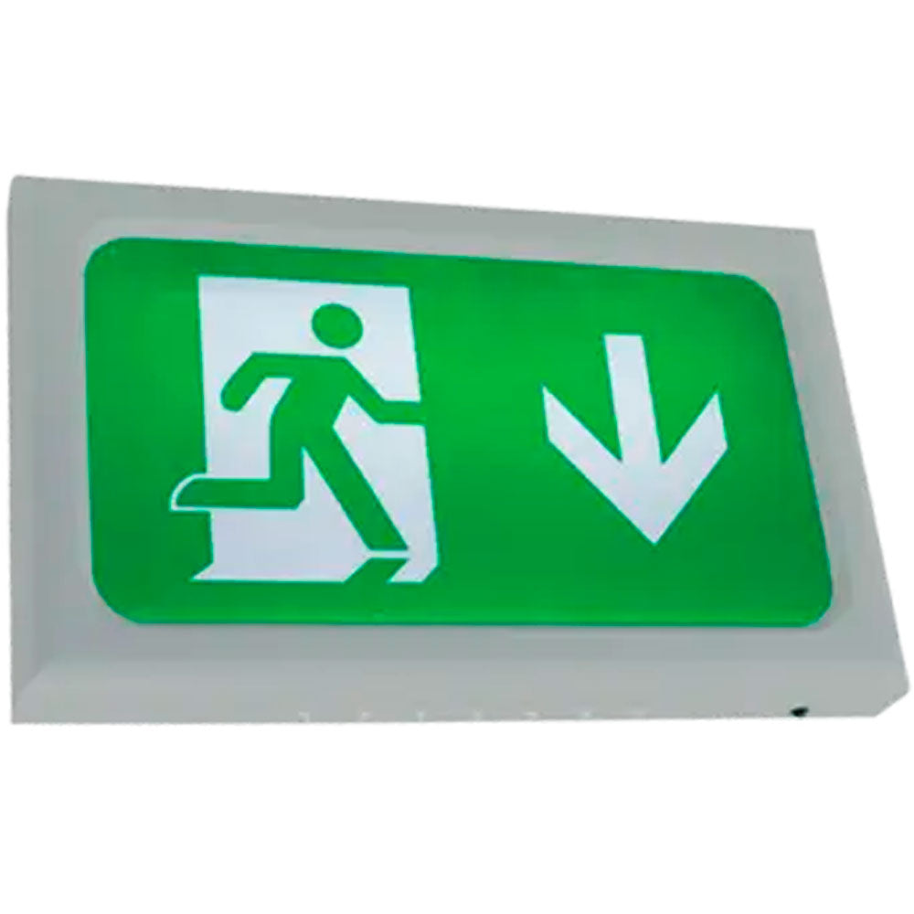 Exit Shop Box 3 Watt LED Emergency Illuminated Exit Sign Box | AENC/1/W