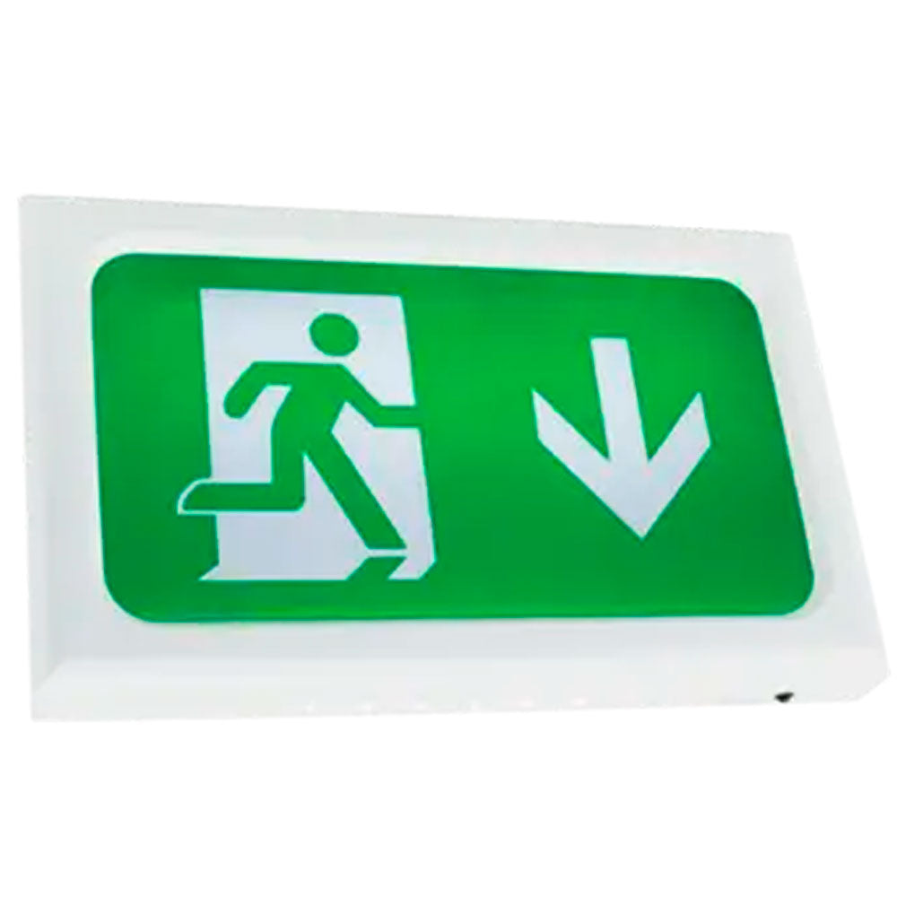 Exit Shop Box 3 Watt LED Emergency Illuminated Exit Sign Box | AENC/1/W