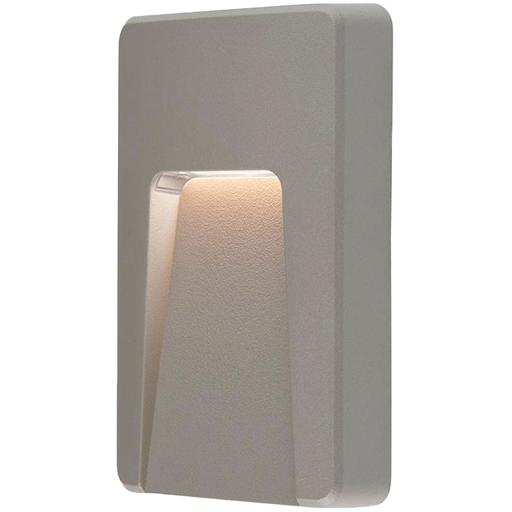 Serverus 3W Round LED Guide Wall Light (IP65) - 3CCT (Grey/Black)