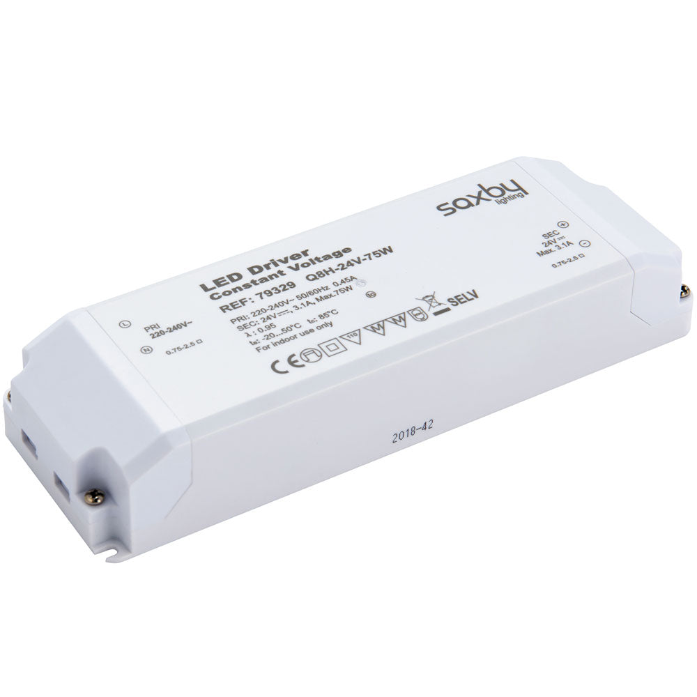 75 Watt LED Driver (Constant Voltage) 24V (IP20) | 79329