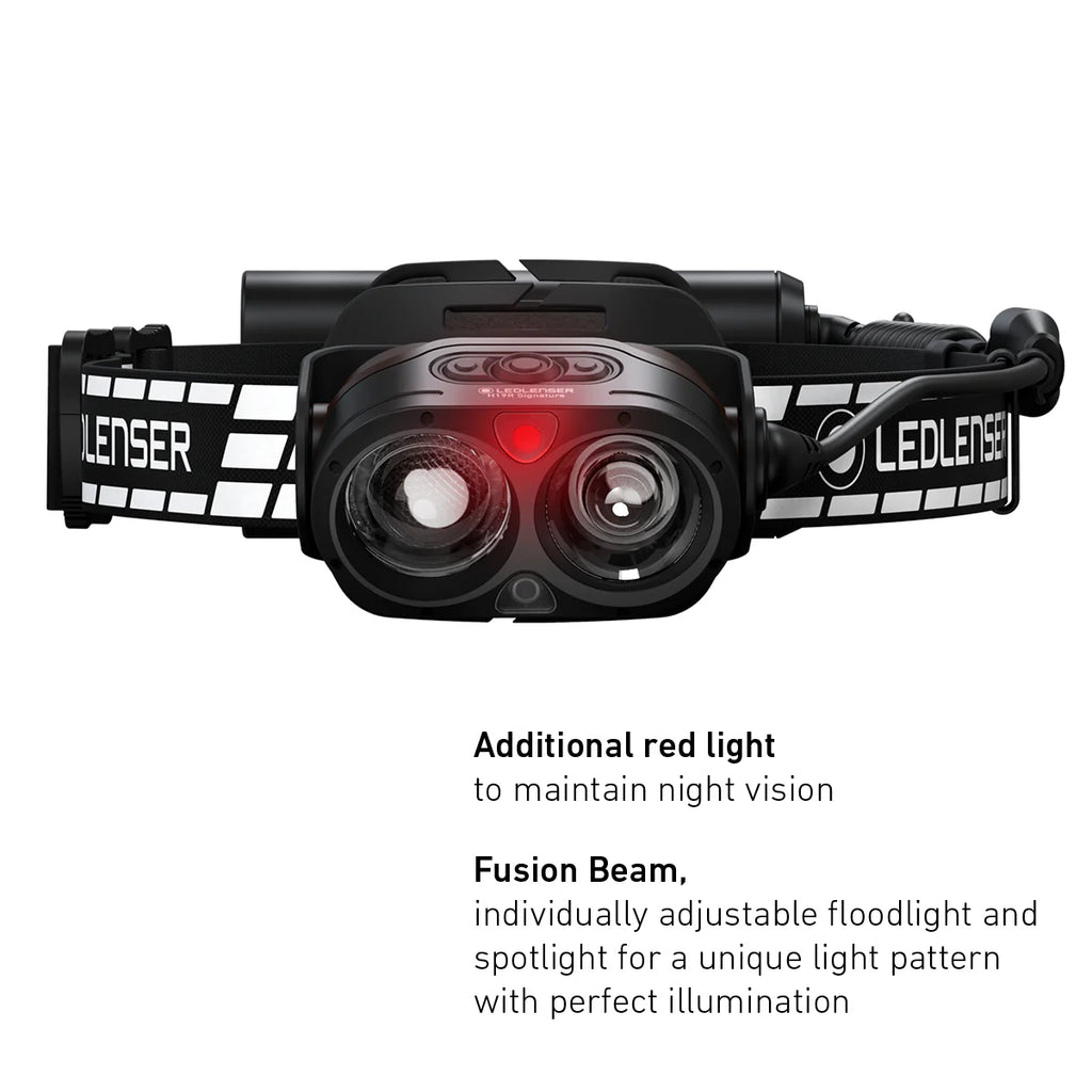 【新品未使用】LEDLENSER H19R SIGNATURE 4000lm Ledlenser H19R Signature Rechargeable LED Head Torch 4000 Lm | 502198