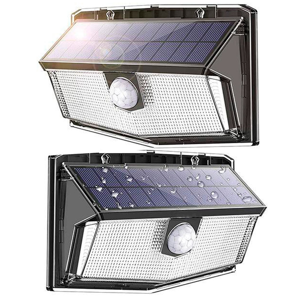 BSL002 Solar PIR Security LED Light - Twin Pack | BSL002