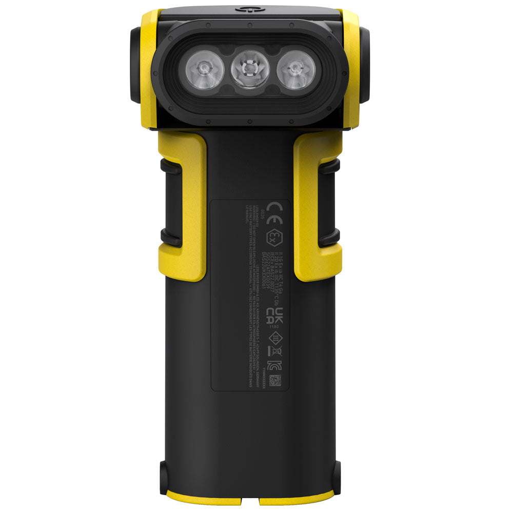 Led Lenser Rood Atex Ledlenser EXC7R Intrinsically Safe Rechargeable LED ATEX Right Angle T
