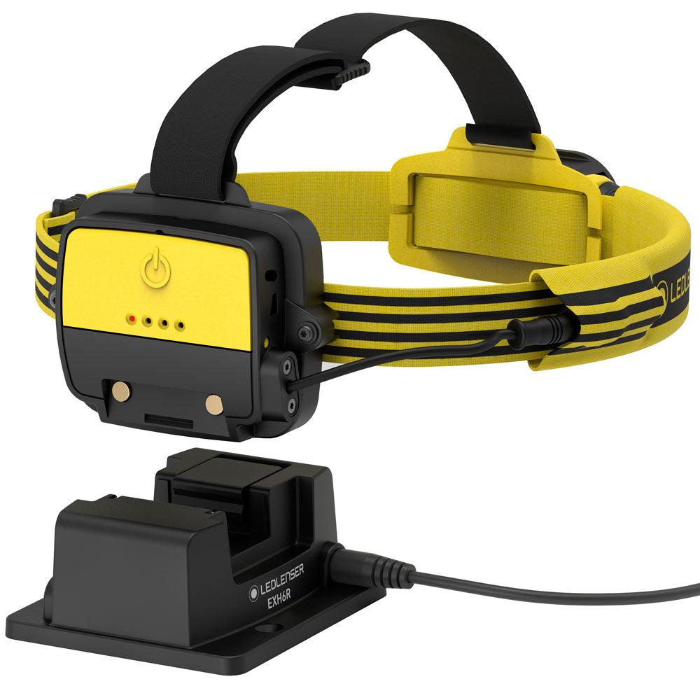 Led Lenser Intrinsically Ledlenser EXH6R Intrinsically Safe Rechargeable LED ATEX Head Torch (2