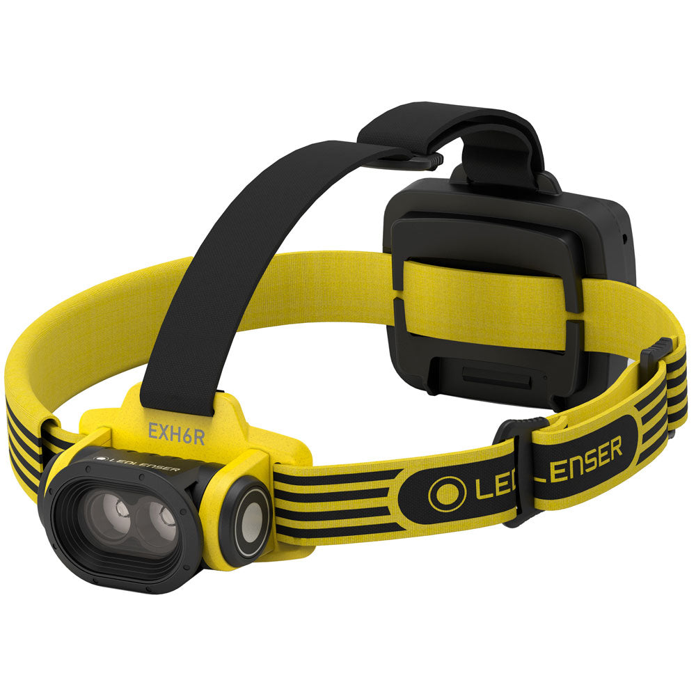 Led Lenser Rood Atex Ledlenser EXH6R Intrinsically Safe Rechargeable LED ATEX Head Torch (2
