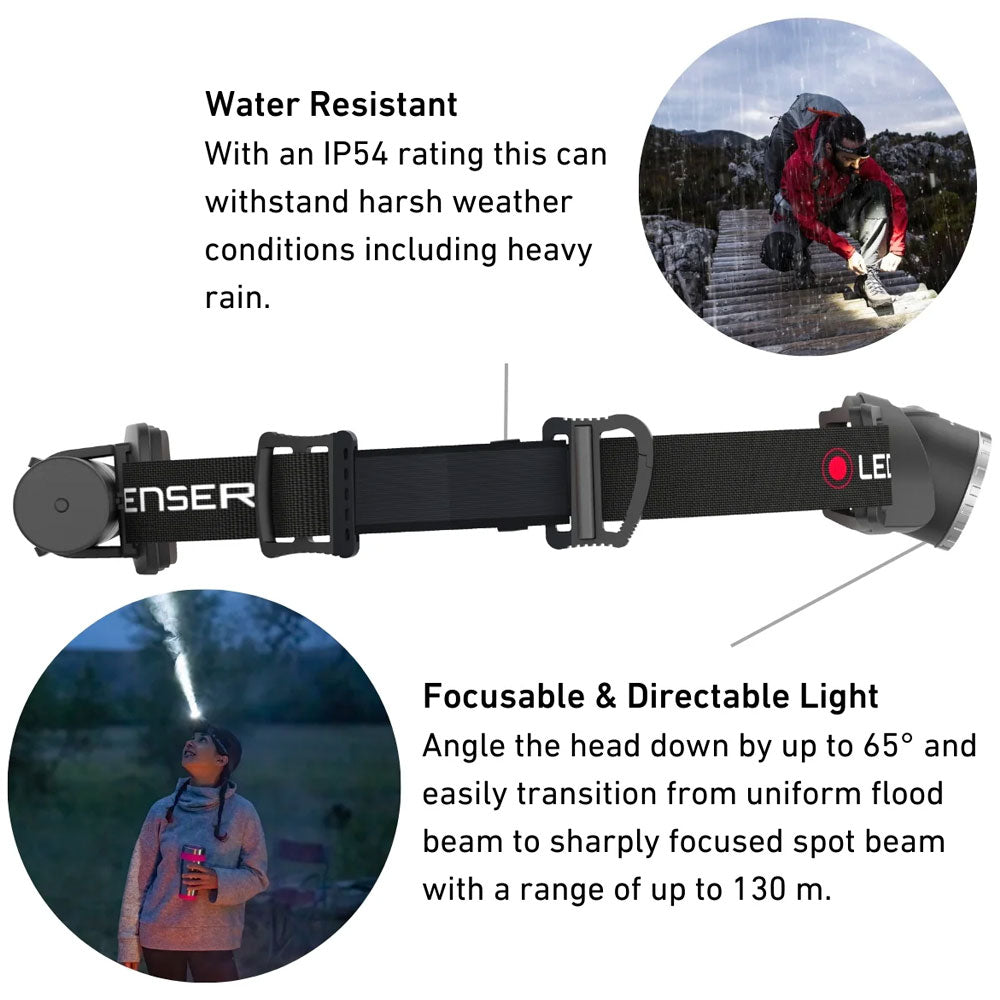 Ledlenser H8R SE Rechargeable LED Head Torch (700 Lumens Ledlenser H8R SE Rechargeable LED Head Torch (700 Lumens