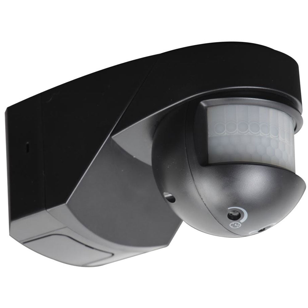 Move Sensor Black Adjustable Indoor/Outdoor PIR Motion Sensor - LED Compatible (IP