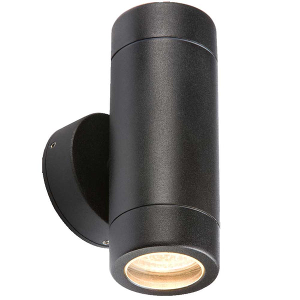 Fixed Stainless Steel Up/Down Outdoor Wall Light (IP65) | WALL2LBK