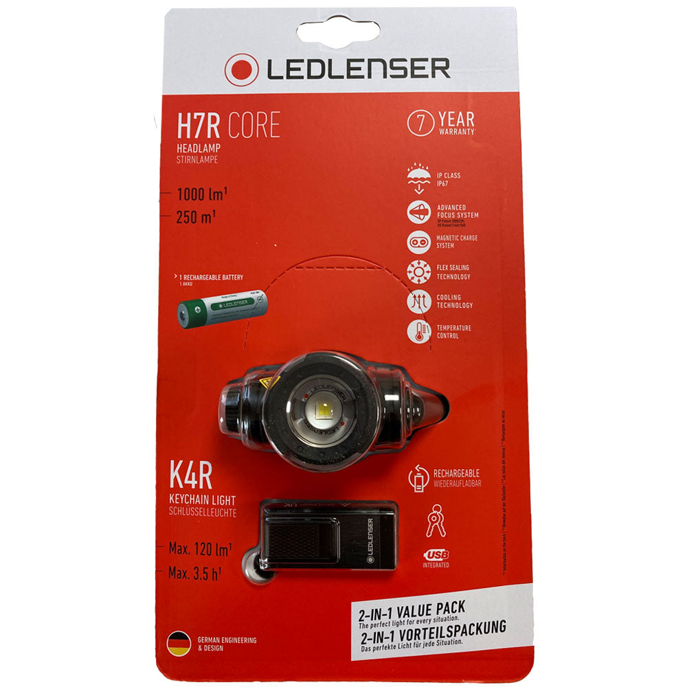 LedLenser H7R Core Rechargeable LED Head Torch (1000 Lumens) 502122