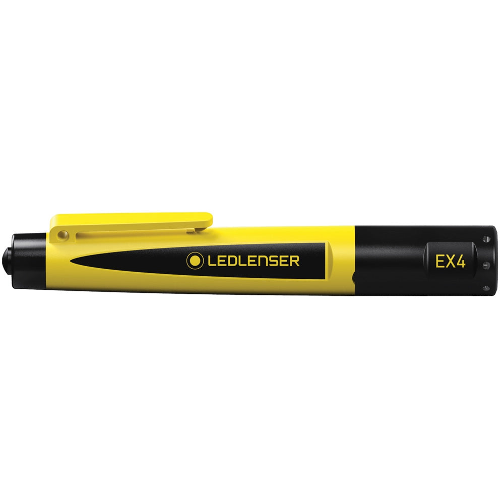 Led Lenser Intrinsically Ledlenser EX4 Intrinsically Safe LED ATEX Torch (50 Lumens) Zone 0/20 ...