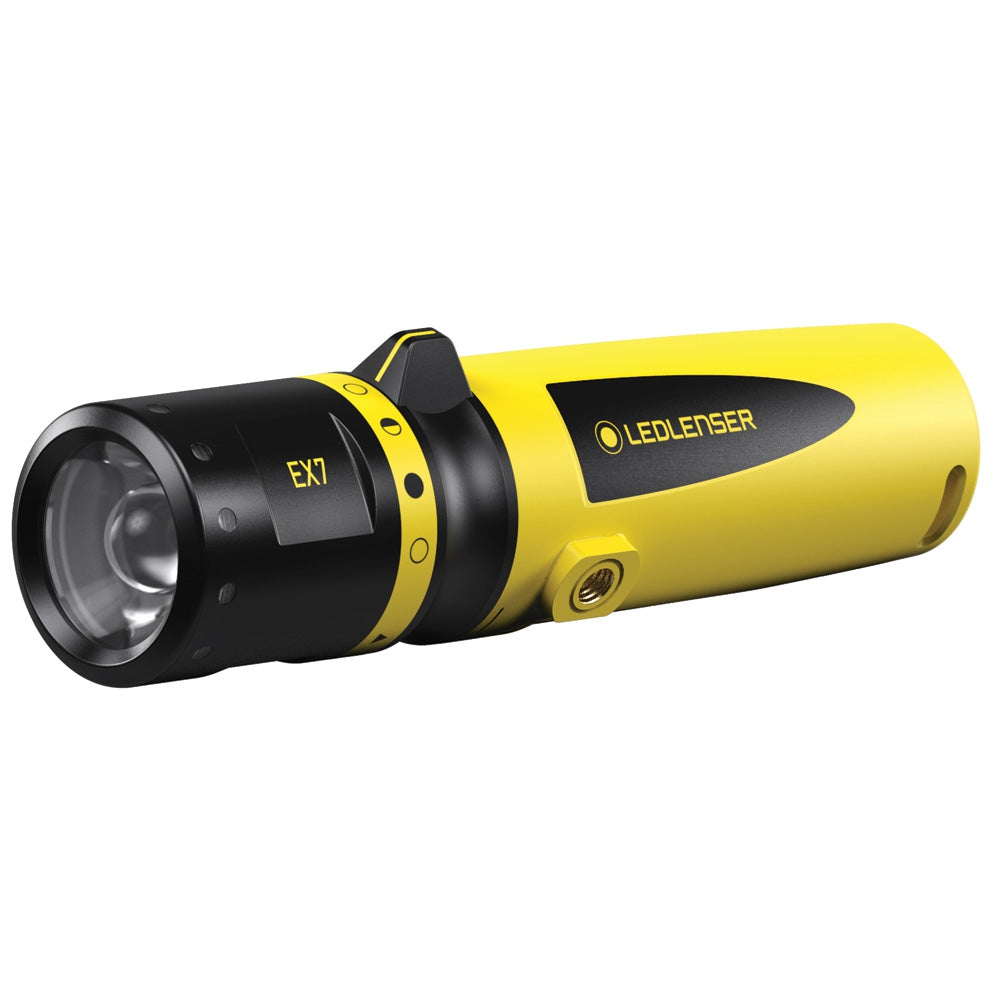 Led Lenser Intrinsically Ledlenser EX7 Intrinsically Safe LED ATEX Torch (200 Lumens) Zone 0/20 ...