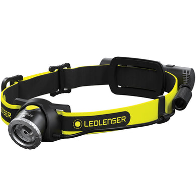 linterna frontal recargable h5r work 502194 led lenser