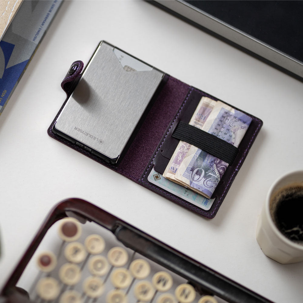 Led Wallet LED Lenser Lite Wallet (With RFID Protection) - Deep Wine | 502399