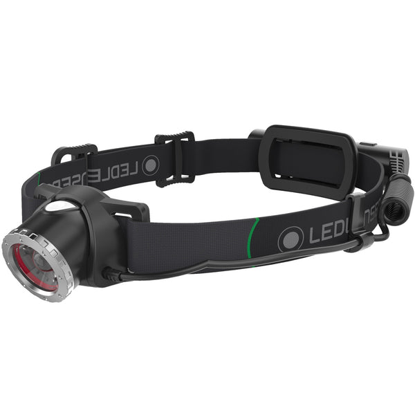 Lampe frontale rechargeable 1600 lumens - HF8R Core Black - LED LENSER®