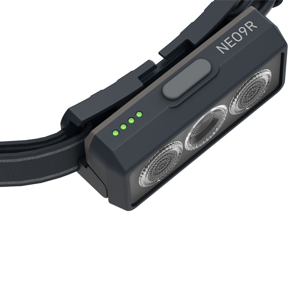 Ledlenser NEO9R Rechargeable Running LED Head Torch (1200 Lumens) - Black/Blue Ledlenser NEO9R Rechargeable Running LED Head Torch (1200 Lumens) - Black/Blue