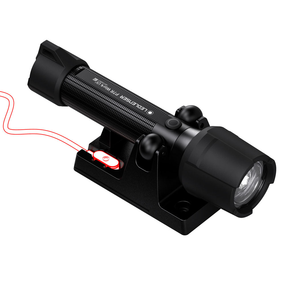 Ledlenser P7R Work UV Rechargeable LED Torch 1200 Lumens IP68 502601